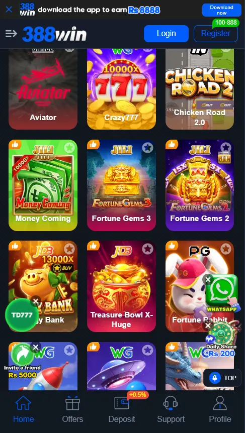 388win game