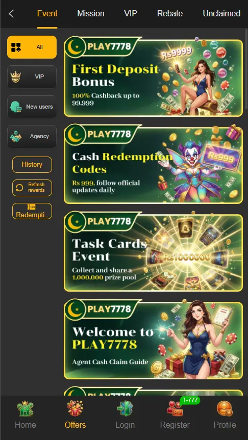 Play7778 Game APK