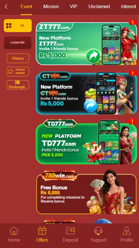 788Win App offers