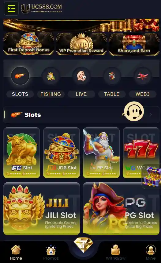 UC588 Game App Latest APK version for android Users